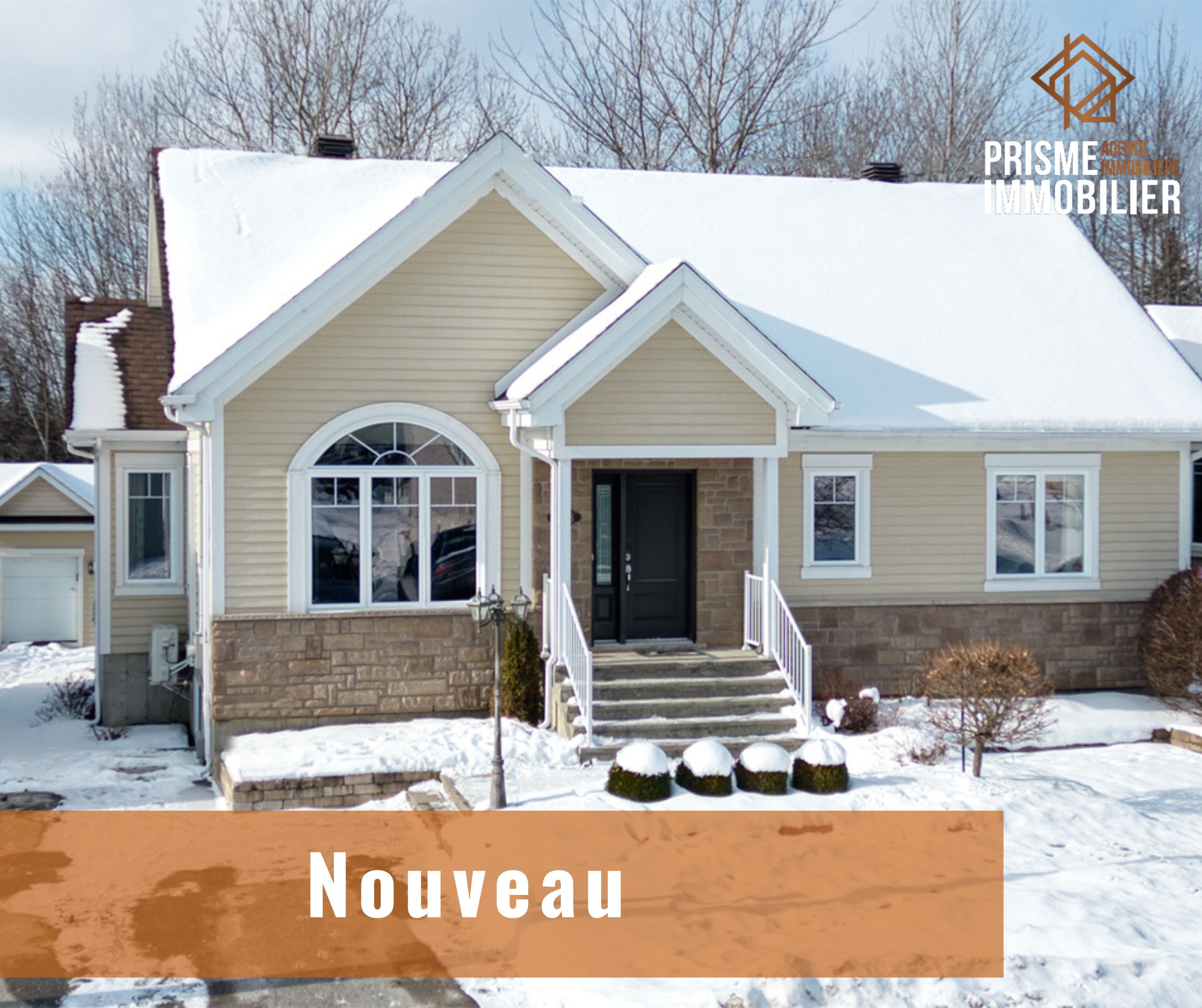 Maison de plain-pied à vendre à Sherbrooke  disponible sur le marché immobilier offert par Prisme Immobilier à Sherbrooke centris #10839866.