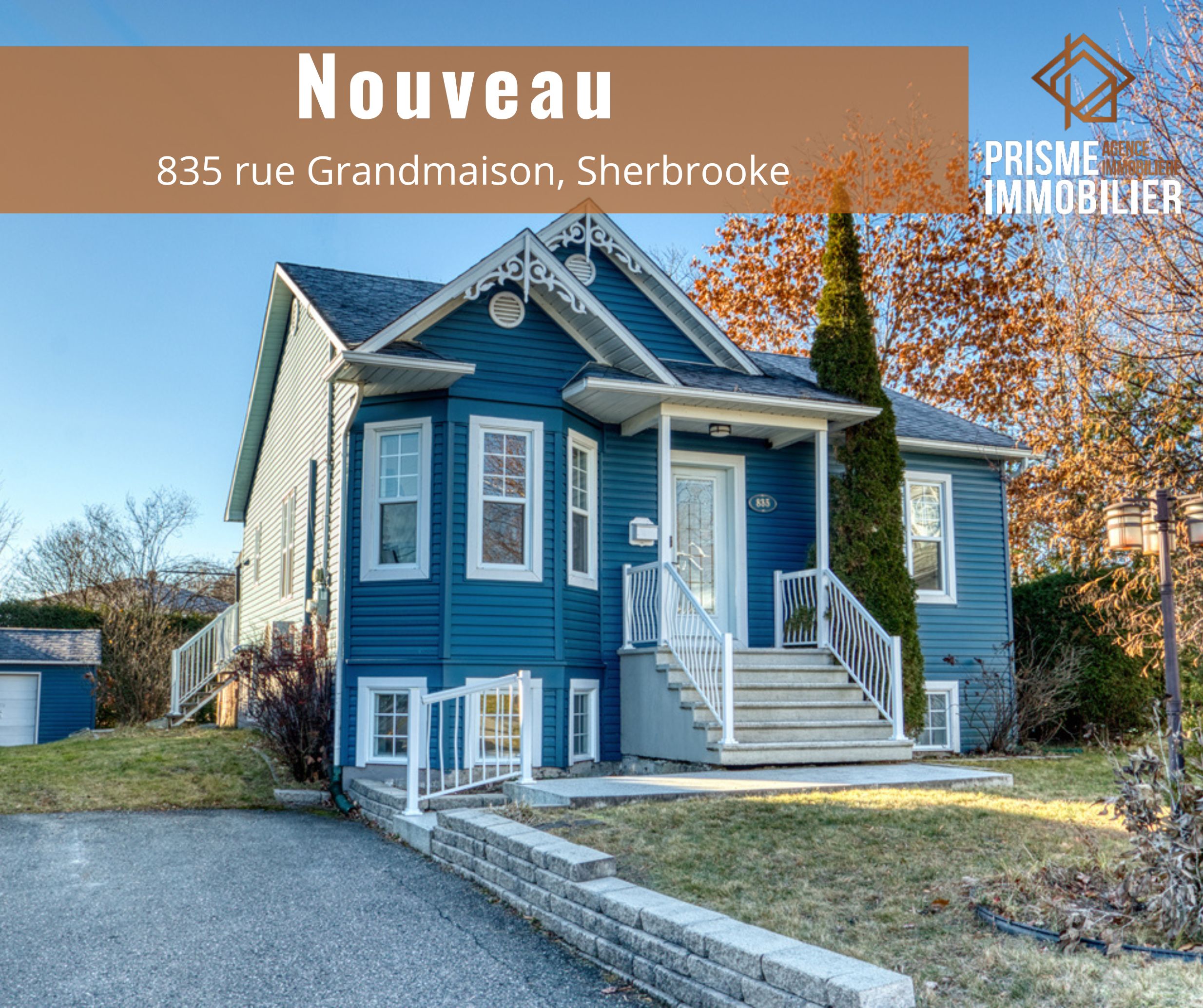 Découvrez cette superbe propriété disponible via notre agence immobilière à Sherbrooke au prix de $449,900 Sherbrooke .