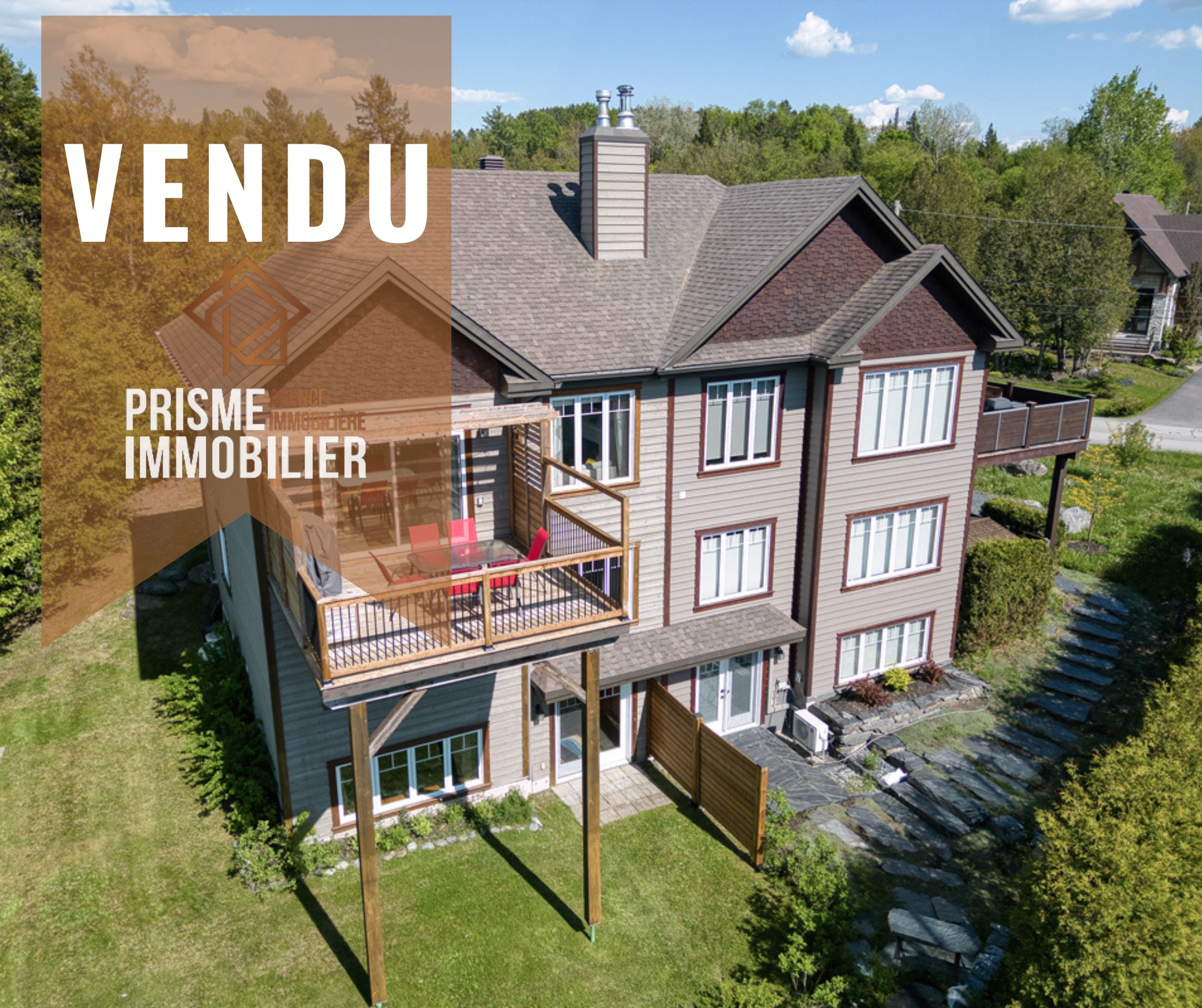 Maison à étages à vendre à Orford disponible sur le marché immobilier offert par Prisme Immobilier à Sherbrooke centris #13473279.
