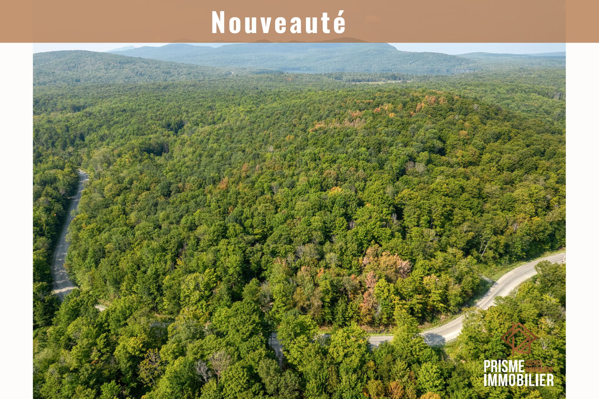 Terrain à vendre à Orford disponible sur le marché immobilier offert par Prisme Immobilier à Sherbrooke centris #15828430.