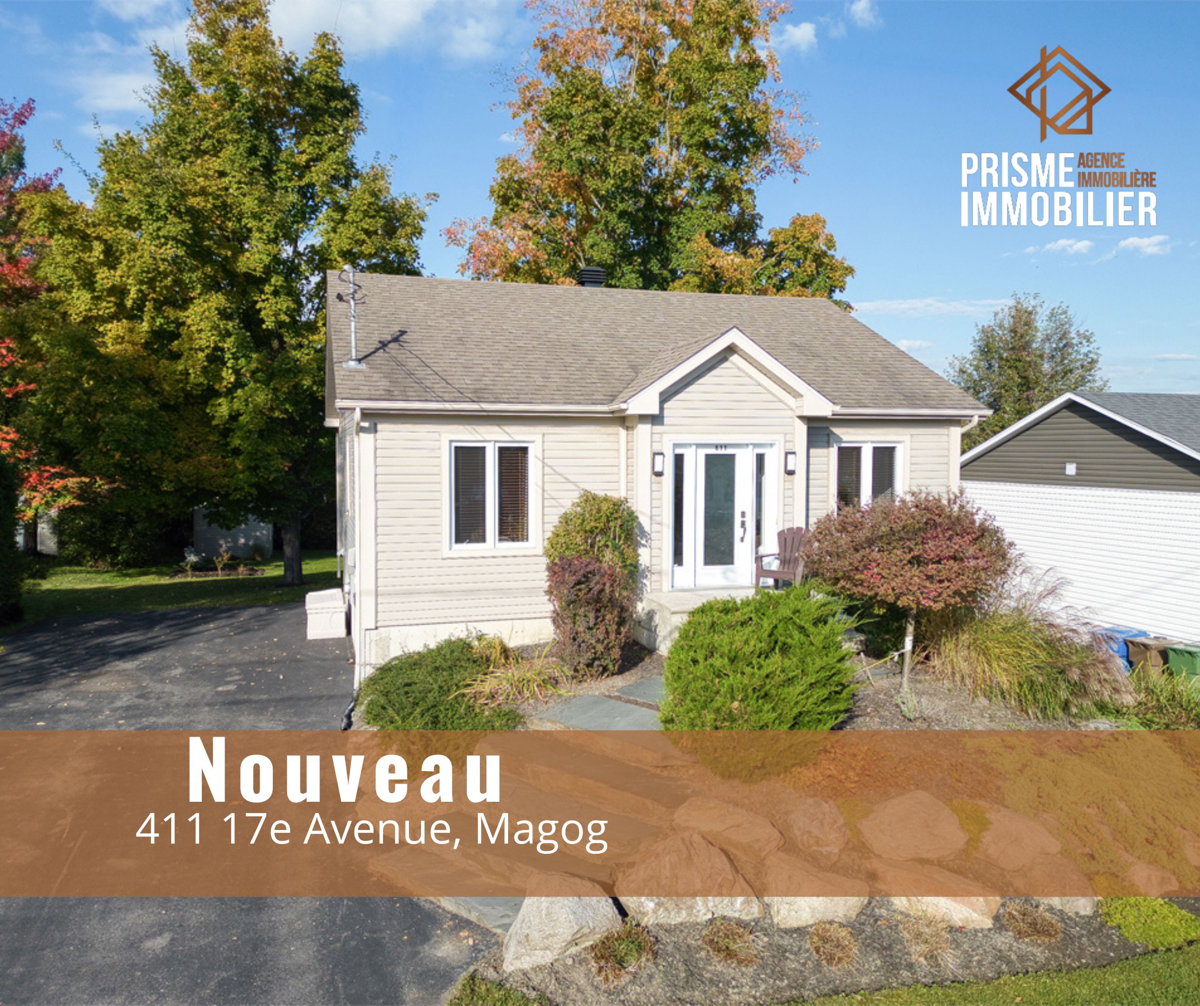 Superbe maison à vendre à Magog. Cette maison à vendre à Magog vous intéresse? Contactez un de nos courtiers immobiliers pour plus d'information sur cette maison à vendre au 411 17e Avenue Magog (Estrie), Québec, J1X3V9