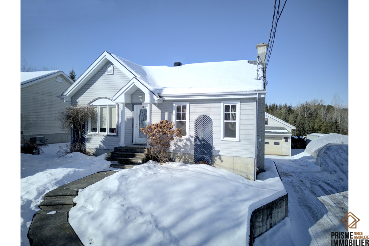 Maison de plain-pied à vendre à Waterville disponible sur le marché immobilier offert par Prisme Immobilier à Sherbrooke centris #22460924.